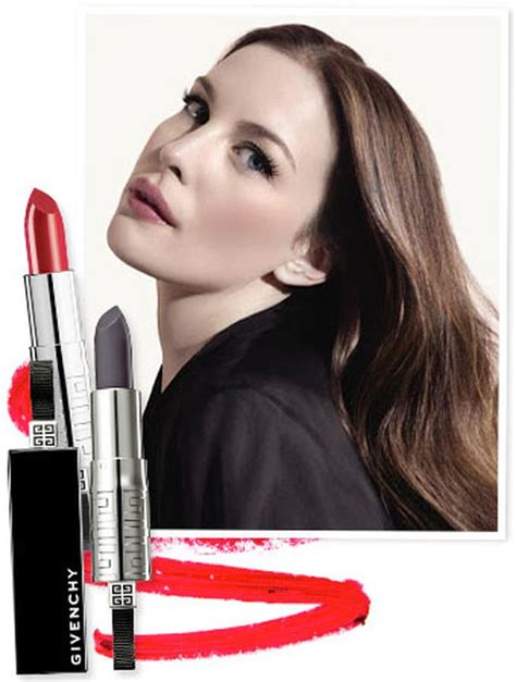 liv tyler lipstick givenchy|liv tyler beauty routine.